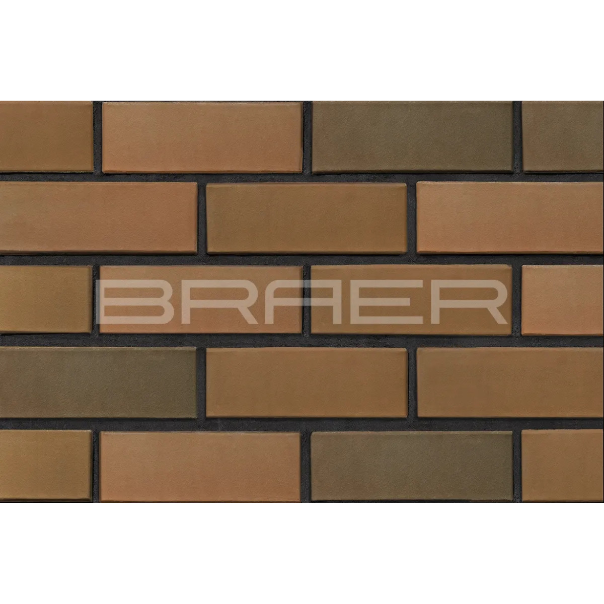 КИРПИЧ ЛИЦЕВОЙ BRAER КЛАДКА, 250х120х88 мм  в интернет магазине Апельсин строй г. Орел