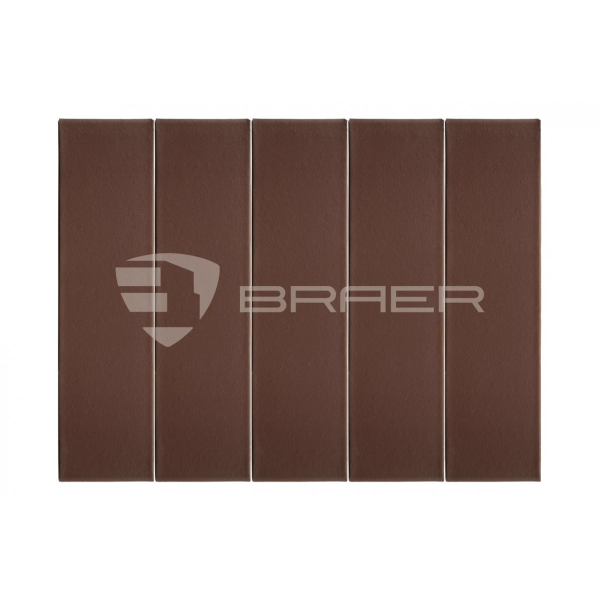 КИРПИЧ ЛИЦЕВОЙ BRAER КОРИЧНЕВЫЙ, 250х120х65 мм  в интернет магазине Апельсин строй г. Орел