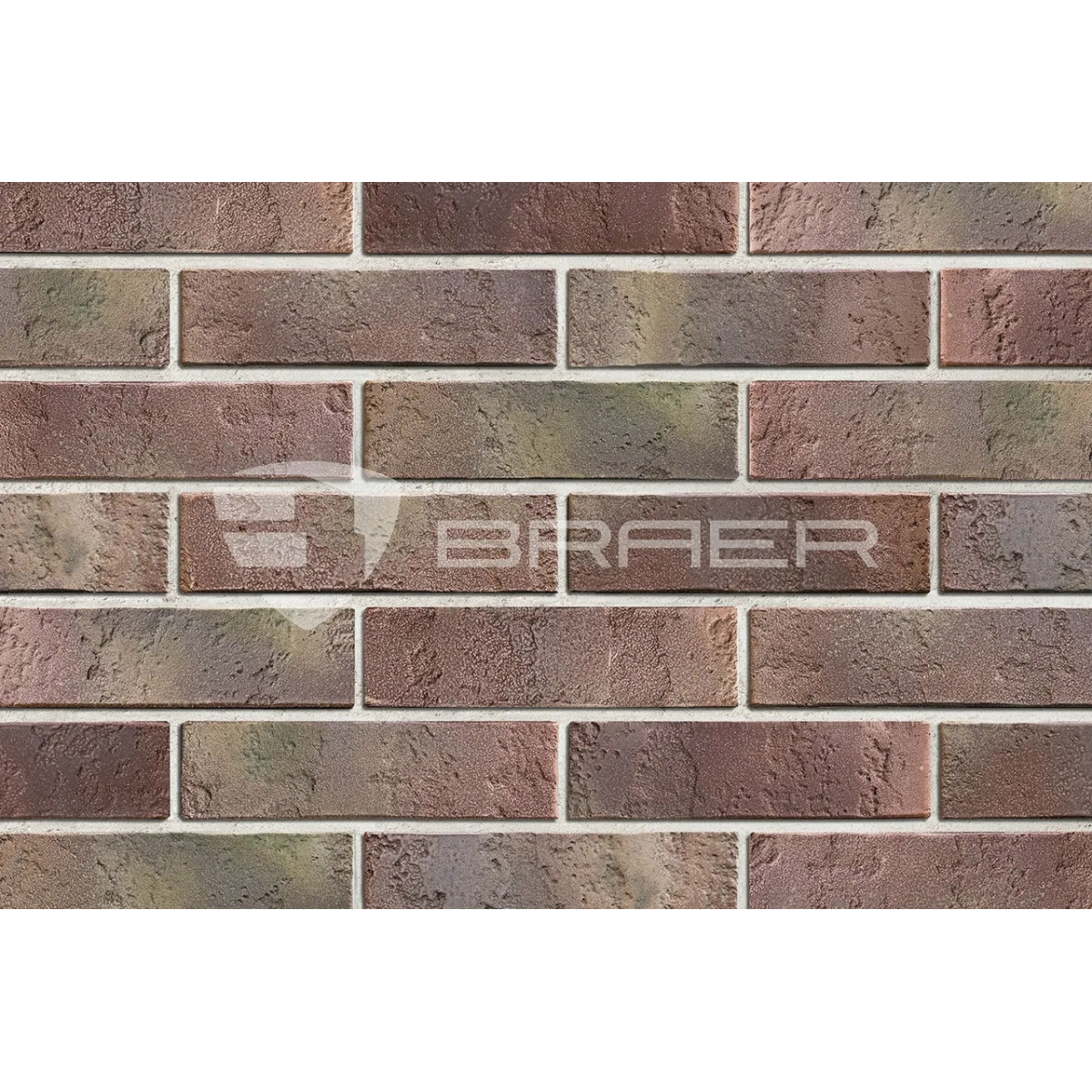 КИРПИЧ ЛИЦЕВОЙ BRAER КРАСНЫЙ РИФ, 250х120х88 мм  в интернет магазине Апельсин строй г. Орел