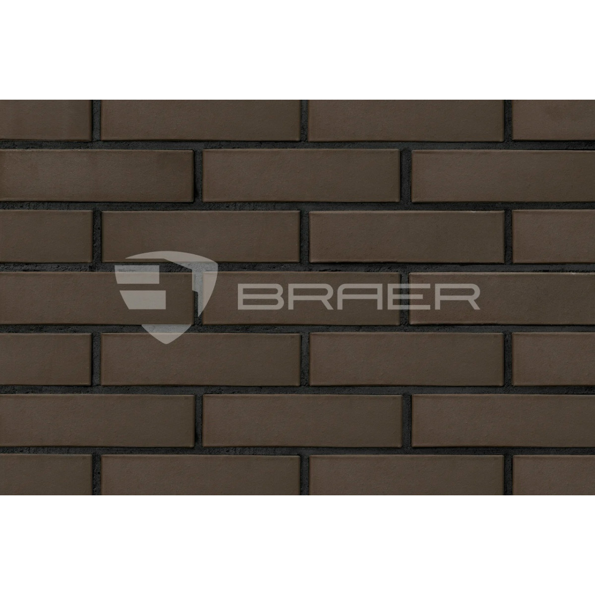 КИРПИЧ ЛИЦЕВОЙ BRAER КОРИЧНЕВЫЙ, 250х120х65 мм  в интернет магазине Апельсин строй г. Орел